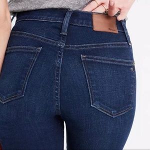 Madewell 10” High Rise Skinny Stretch Jeans
